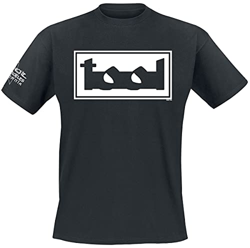 Standard Unisex Sizing TOOL T Shirt The Torch Band Logo Nuovo Ufficiale Unisex Nero Size XL