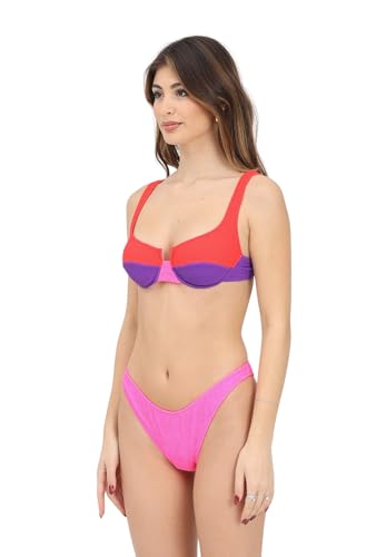 Bikini multicolore pour femme idéal pour vos journées à la plage