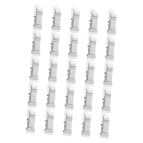 Clips de metal para carpetas: pinzas pequeñas que fijan hojas sin romperse