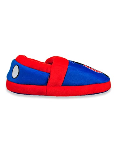 Josmo Boy's Mickey Mouse Slipper (Toddler/Little Kid) Blue/Red 7-8 Toddler M #TOP1