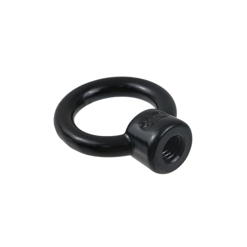 Image of Oedema 4 Pcs M6 Lifting Eye Nut Female Thread 304 Stainless Steel Round Shape Eye Bolt for Home Repairs Rope Fitting