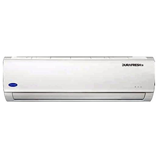 Carrier 1.5 Ton 3 Star Inverter Split AC (Copper, 18K DURAFRESH 3I, White)