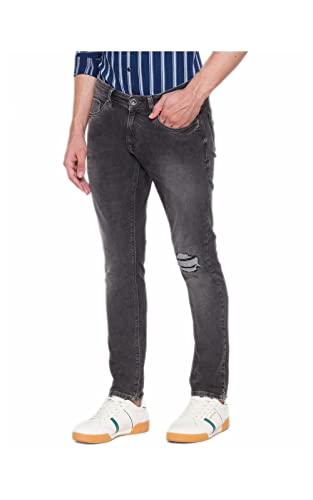 Image of Spykar Men's Rover Regular Fit Mid Rise Casual Jeans