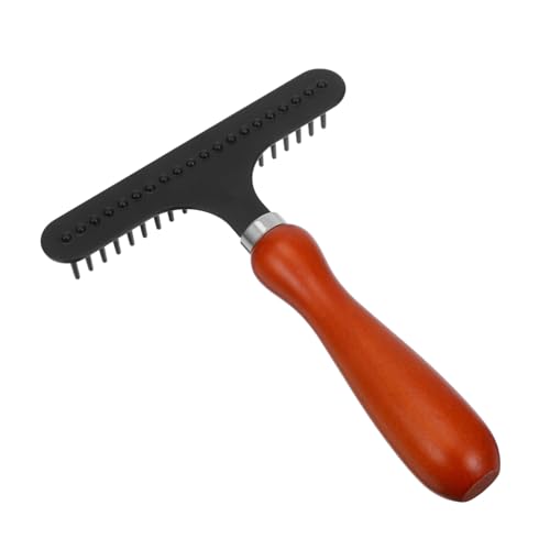 Garneck Carpet Comb for Pet Hair Removal Dog Hair Comb Dematting Rake for Easy Grooming Low Shedding