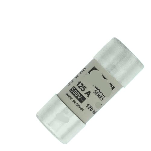 Fusible C22G125 reponse rapide 125A 400V taille 22x58mm
