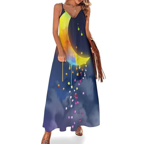 Robe longue pour femme ete Cadeau Lunaire, sublimez vos souvenirs de vacances à la plage