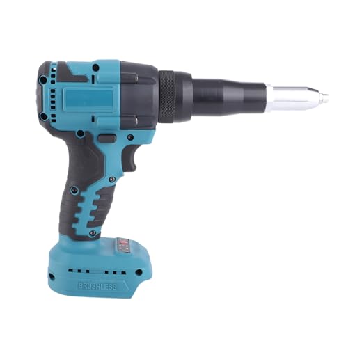 18V Cordless Electric Rivet Gun, LED Automatic Rivet Nut Hand Tool for BL1815 Battery 2.4 9 18V Cordless Electric Rivet Gun, LED Automatic Rivet Nut Hand Tool for BL1815 Battery 2.4 - Image 9