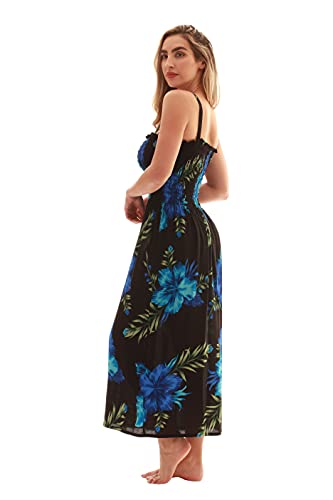 Image of Just Love Floral Print Tube Sundress Swimwear Cover Up Summer Dress for Women