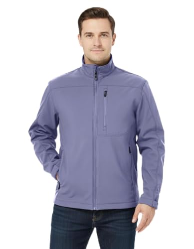 Image of Weatherproof Men's Softshell Jacket - Wind & Water Resistant - Breathable, Lightweight Outdoor Coat