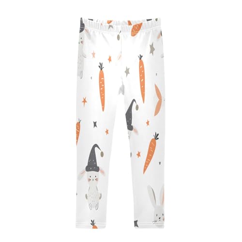 Toddler Girls Leggings Printed Yoga Pants Leggings Radish Rabbit for Kids