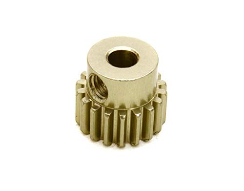 Pignon 48P 18T en alu 7075 Integy pour une transmission R/C de haute précision