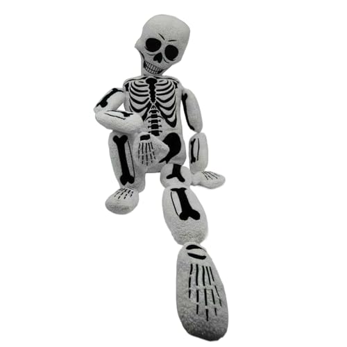 Coussin Halloween squelette long pour soulager le dos et decorer la chambre