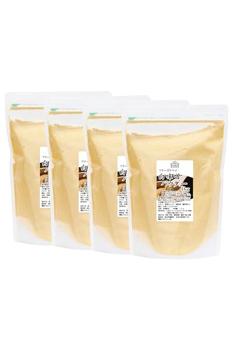自然健康社 味噌パウダー 白 1kg×4個 フリーズドライ 無添加