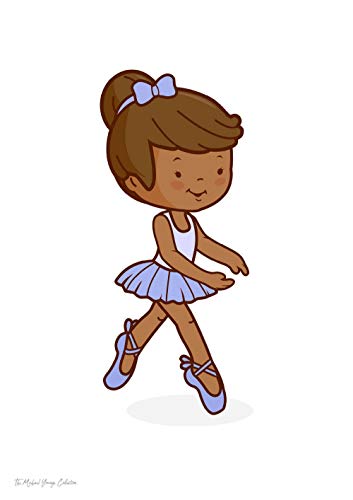 Affiche en métal Danses positives idée cadeau fille passionnée de danse