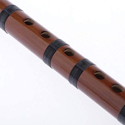 Image of Professional Chinese Bitter Bamboo Flute Dizi Woodwind Instrument D Key