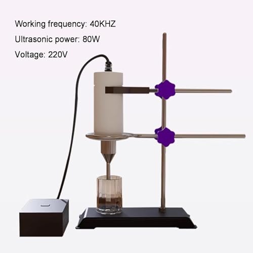 Ultraschall-Homogenisator, 40 kHz, Sonicator-Prozessor, Zelldisruptor-Mischer, höhenverstellbar, Stand/Handgebrauch für Laboranwendungen
