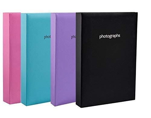 ARPAN Álbum (tamaño Grande, 300 Fotos de 6 x 4 cm), Color Azul