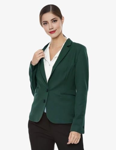 Image of ROCKSY Smart Casual & Formal Blazer for Women, Regular Fit Stylish Blazer for Women