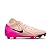 Nike Phantom Luna 2 Academy MG High-Top Soccer Cleats (FD6725-800, Crimson Tint/Pink Blast/Black) Size 11