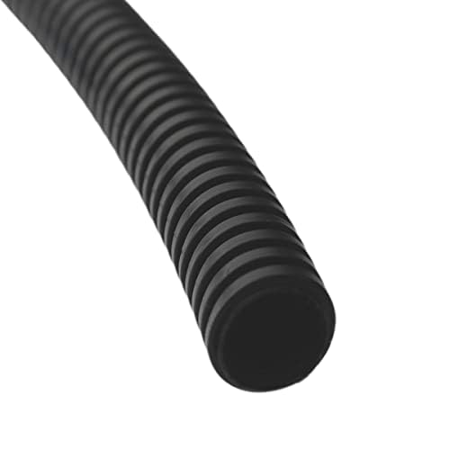 Tubo corrugado para protección de cables, tubo aislante, protección contra martas, tubo vacío (50 metros, 50 mm interior)