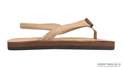 Image of Rainbow Sandals Kid's Premier Leather Narrow Strap Sierra Brown, Kid's