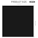 20 Blatt Blumenstrauß Geschenkpapier, wasserdichtes Blumenstrauß Geschenkpapier Blumenpapier für Hochzeiten Geburtstagsparty Dekoration Geschenkverpackung DIY Kunsthandwerk 57 x 57cm (Schwarz)