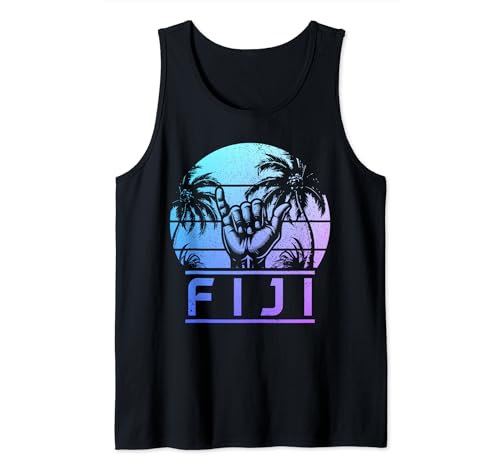 Islas Fiyi Surfer Playa Surf Fiyian Souvenir Camiseta sin Mangas