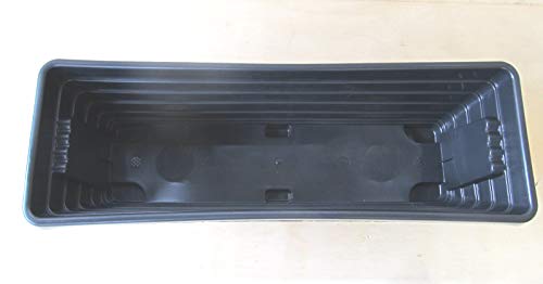 Vaso Floreira Jardineira 60 x 21 cm - KIT 10 Unidades