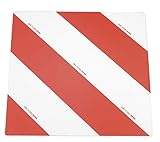  Kerbl 34642 Warntafel, Rot/Weiß, 423mm x 423mm