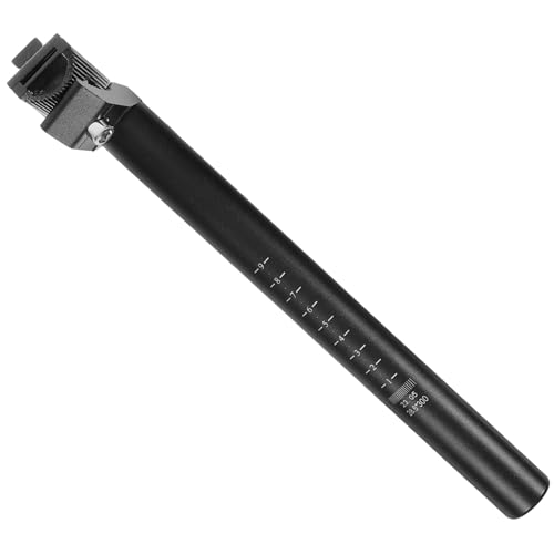 Tige de selle de vélo large en alliage d'aluminium pour une stabilité maximale