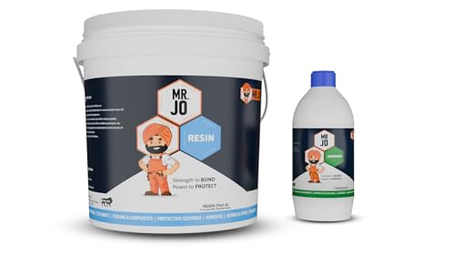 Image of MR. JO Floorkot-HB [ 6kg ] | High Build Epoxy Floor Coating | Solvent-Free | Heavy-Duty Industrial Flooring | Chemical & Abrasion Resistant (Grey)