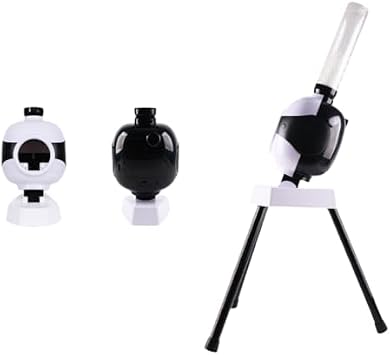 Automatic Badminton Service Machine Robot Knock Machine Ball Tool for Practice Fixed Point Serve Height Adjustable One Person Shuttle Practice Perfect for Beginners, Kids and Adults
