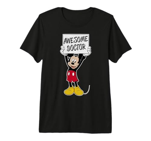 T-shirt Mickey Mouse Doctor Disney Idéal pour Vos Gardes