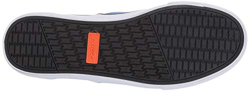 Lugz Mens Clipper 2 Classic Canvas Slip-on Fashion Sneaker, Blue/Multi/White, 9.54