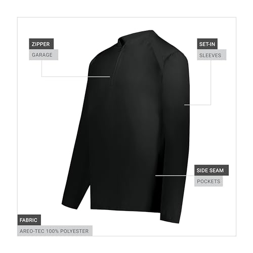 Image of Holloway boys Holloway Boy's Clubhouse Pullover Cage Jacket
