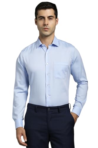 Image of Louis Philippe Men's Solid Slim Fit Shirt