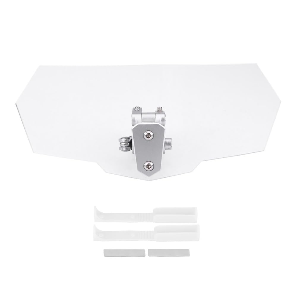 Déflecteur vent extension de pare-brise moto universel réglable
