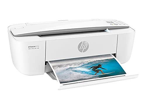 HP DeskJet 3755 Compact All-in-One Wireless Printer, Instant Ink, Works with Alexa - Stone Accent (J9V91A) - image 2