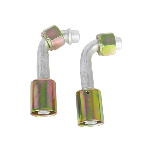 Wisepick 15 PCS Air Conditioning #6, #8 and #10 AC Fittings Beadlock Female O Ring 5/8-18UNF, 3/4-16UNF and 7/8-14UNF Straight 45 90 Degree by Wisepick - Image 7