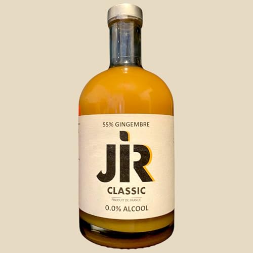 Jir Classis - Jus de Gingembre 700 ML - Fabriqué en France - concentrée à 55% Gingembre - Sans ajout d'eau - Sans Alcool et 100% naturel.