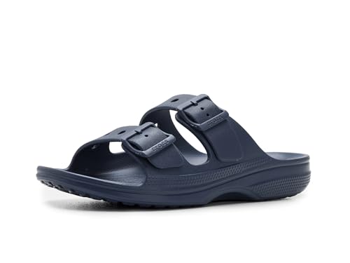 Crocs Saturday Sandal M Herren-Sandalen, flach, Marineblau, 43 EU, navy, 43/44 EU