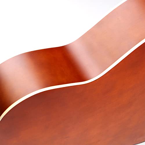MEIeynt Guitare Acoustique Naturelle pour kit de Bundle Adulte débutant avec accordeur de Sangle de Sac Capo String Pick… - Les Beatles, Paul McCartney, John Lennon, RIngo Starr, George Harrison MEIeynt Guitare Acoustique Naturelle pour kit de Bundle Adulte débutant avec accordeur de Sangle de Sac Capo String Pick… – Image 7