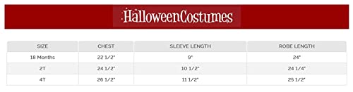 Jerry Leigh Harry Potter Toddler Gryffindor Robe 2T Black #TOP2