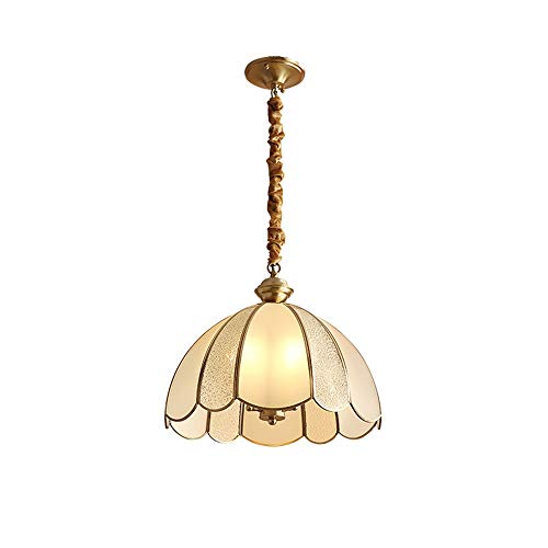 Rui Mao-Ca, Pendant Light Fixture 1-Light Copper Pendant Lamp wit...