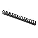 Fellowes 52383 Plastic Comb Bindings, 1" Diameter, 200 Sheet Capacity, Black (Pack of 10 Combs)