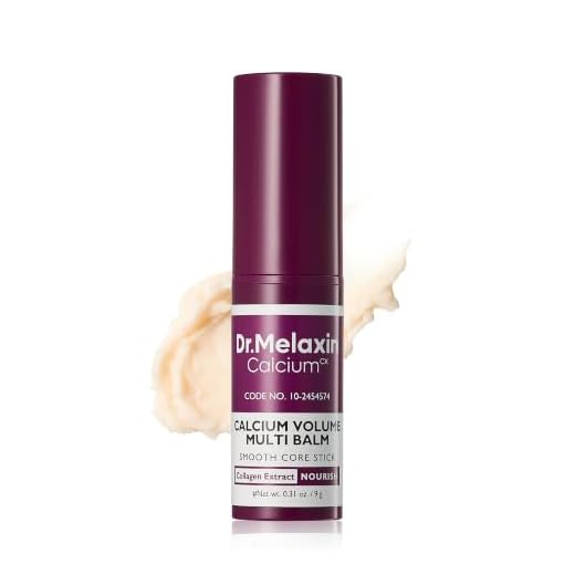 Dr.Melaxin Collagen Multi Balm Stick, Calcium & Adenosine Korean Wrinkle Stick for Eye, Neck & Face, Firming Collagen Stick, Under Eye Balm for Dark Circles & Depuffing, Korean Skin Care, 0.31 oz