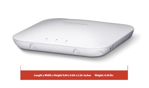 Image of Fortinet FortiAP 441K | 4x4 Wi-Fi 7 Indoor Wireless Access Point - Tri-Band, Internal Antennas, 2X 10G Ethernet Ports (FAP-441K-A)