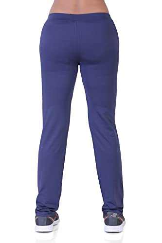 Image of Sports Women Regular Fit Activewear Track Pants | Loose Fit Workout Pant for Women | Quick-Dry | Two Pockets
