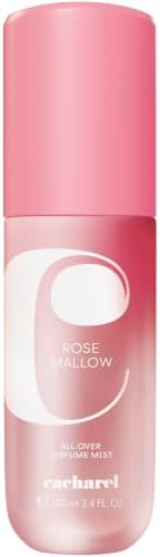 Cacharel Yummy Flowers Rose Mallow Mist Körperspray, floral-fruchtiger Haar- und Körpernebel, süßer Duft mit Rosenwasser, leichter Hair & Body Mist, 100 ml
