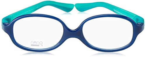 Nanovista Clipping 3.0, Occhiali Unisex - Bambini, Marino Cristal/Turquesa, 44 - 2